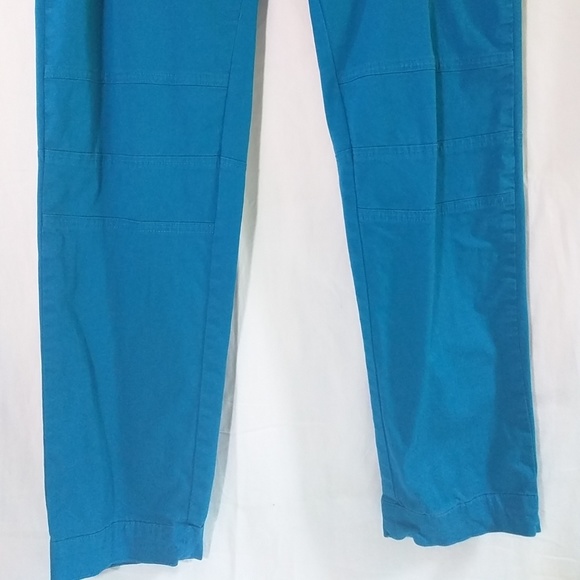 Derek Lam Cropped Pants Turquoise Size 10 - Picture 3 of 7